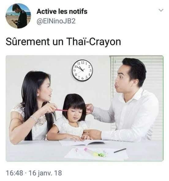 Thaï-crayon
