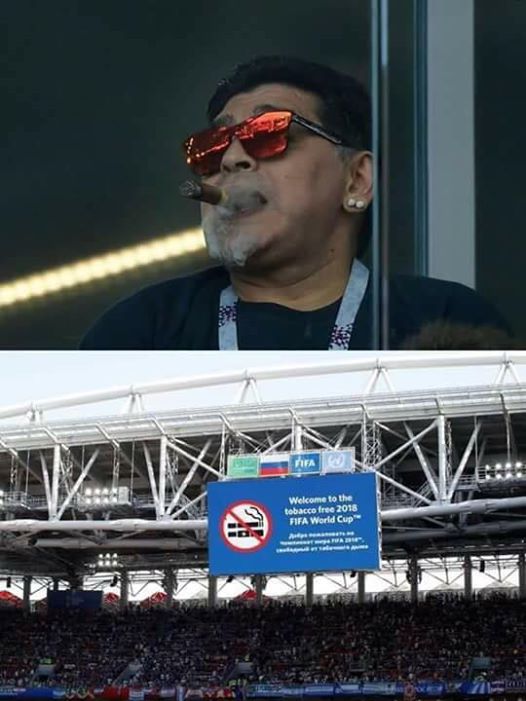 Interdit de fumer coupe du monde 2018