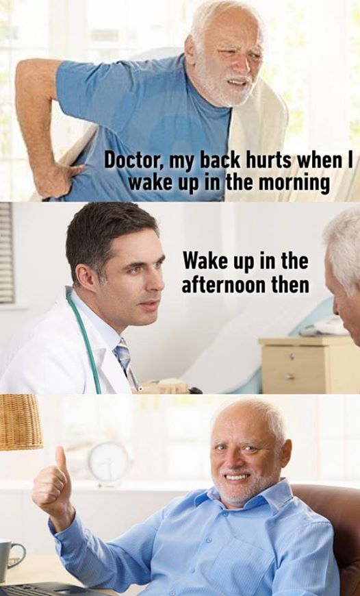 Doctor my back hurts when i wake up in the morning